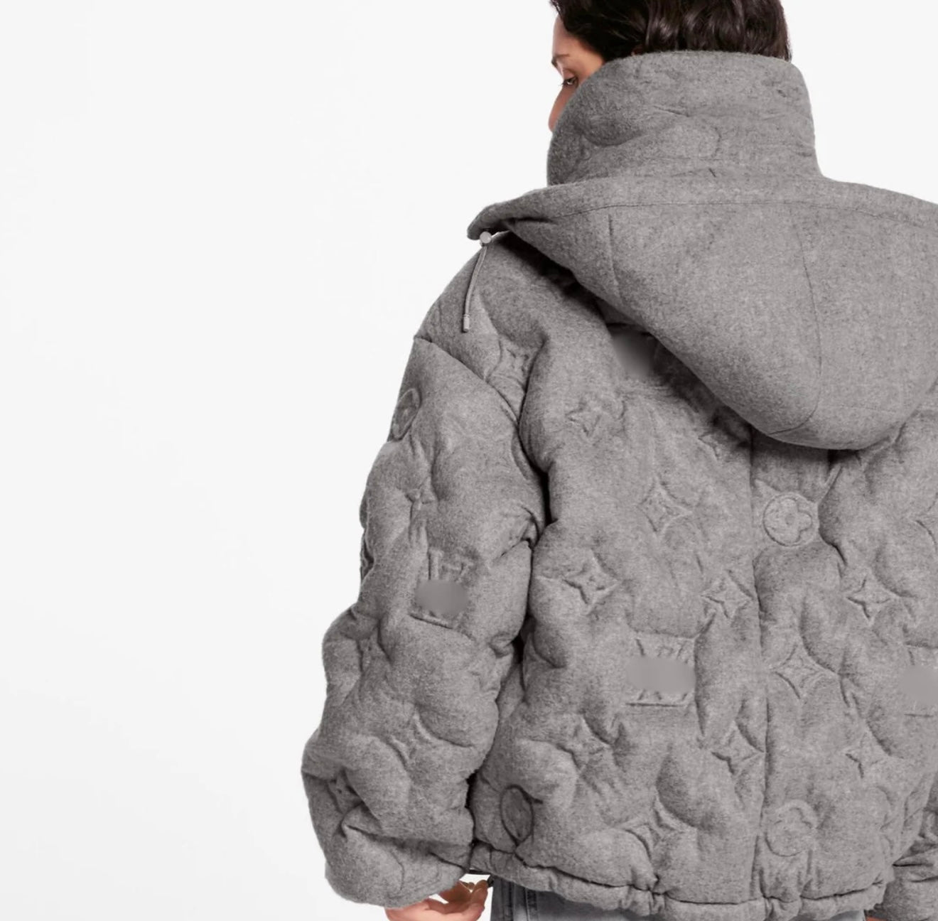 LOU PUFFER COAT GREY